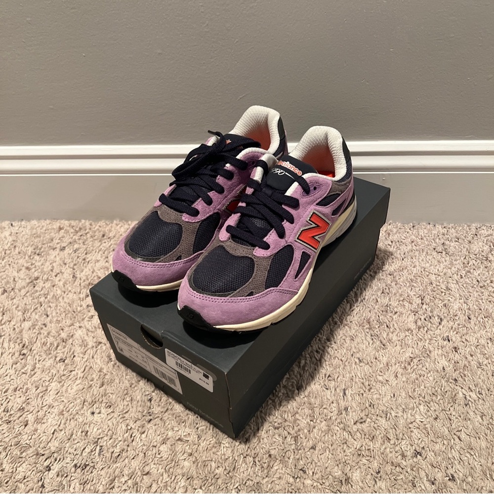 New Balance 990v3 Teddy Santis Raw Amethyst size 7Y